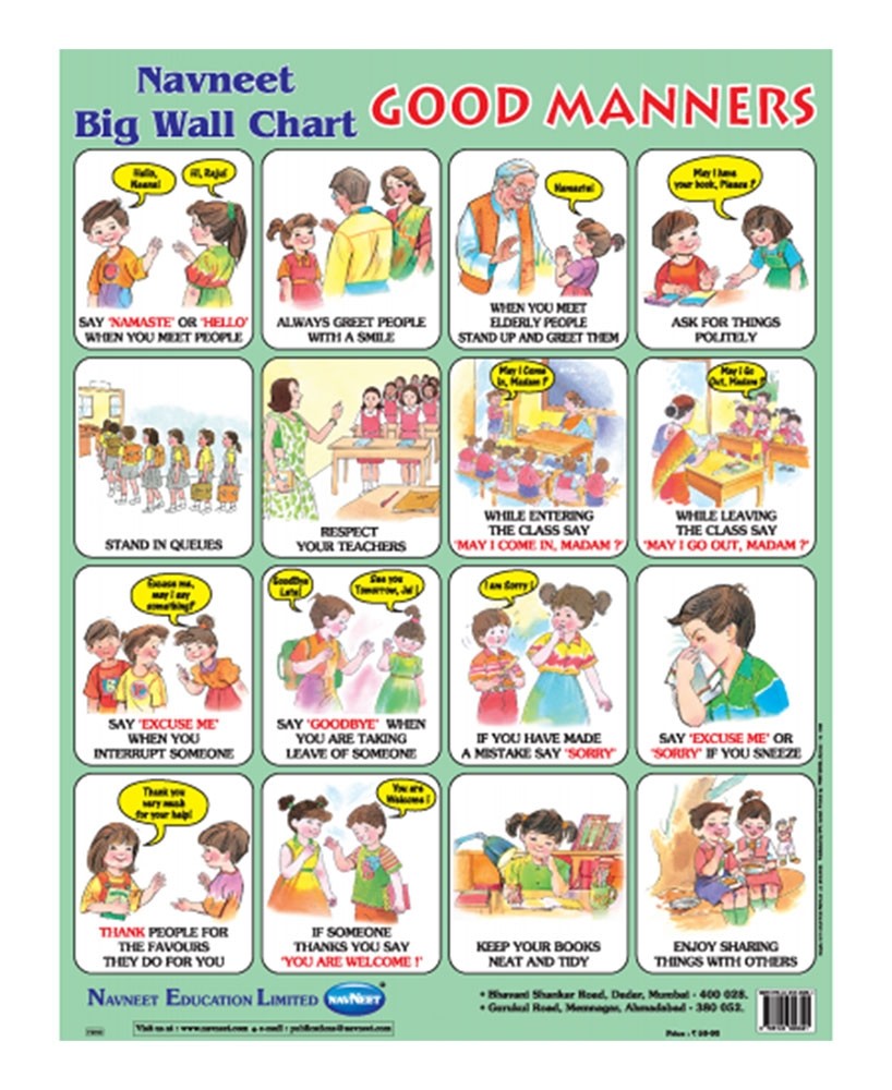 GOOD MANNERS CHART